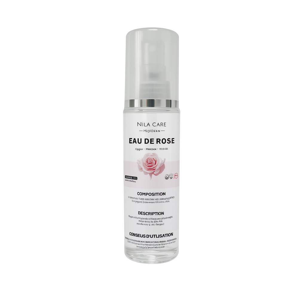 EAU FLORALE DE ROSE DE DAMAS ARTISANALE BIO