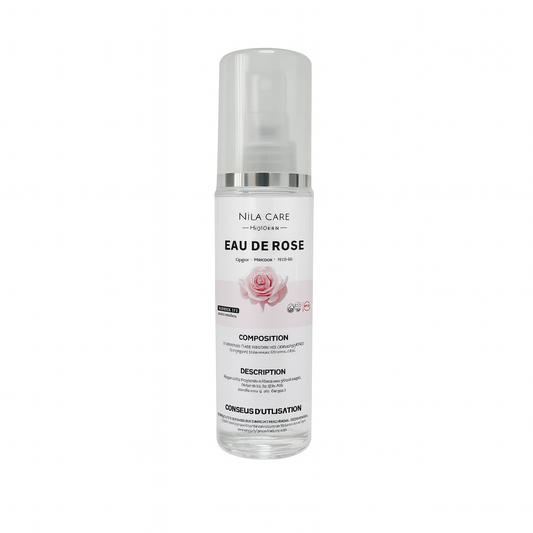 EAU FLORALE DE ROSE DE DAMAS ARTISANALE BIO