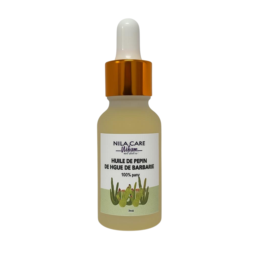 HUILE DE PEPINS FIGUE DE BARBARIE ARTISANALE PRESSEE A FROID BIO