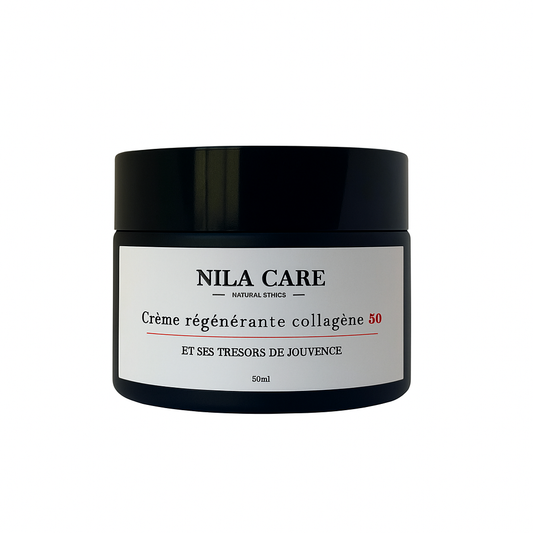 CREME REGENERANTE & SES TRESORS DE JOUVENCE SANS ALCOOL SANS PARFUM SPF 50